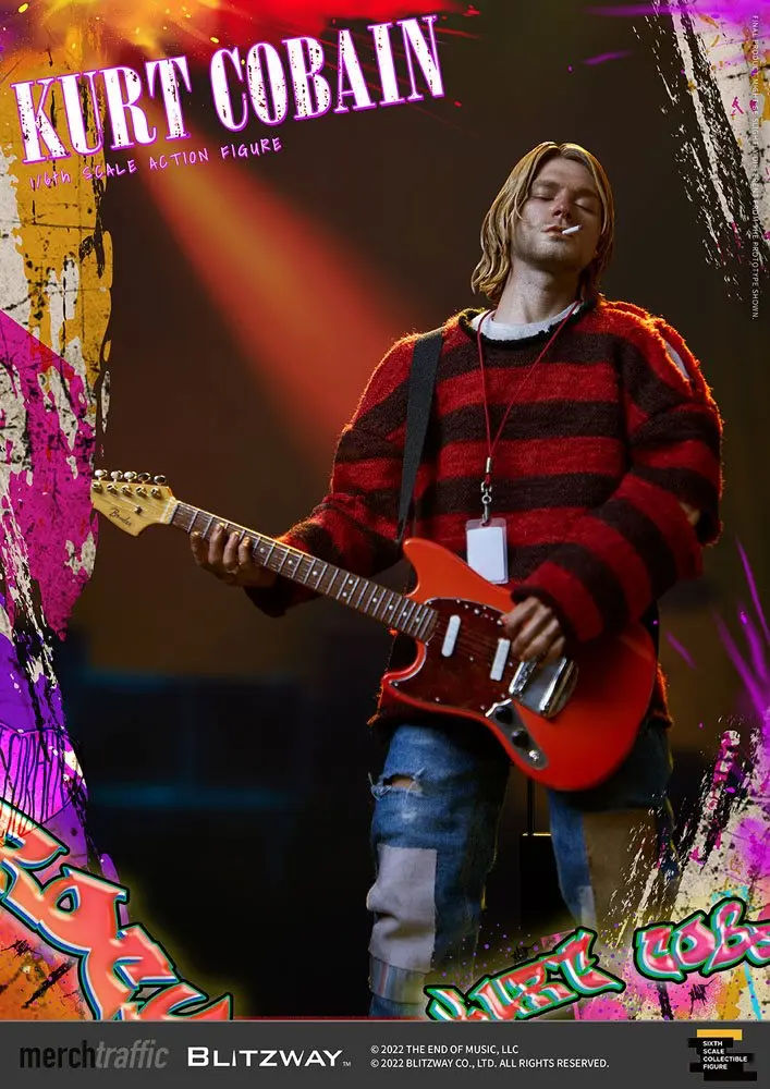 Kurt Cobain Action Figure 1/6 On Stage 32 cm product photo