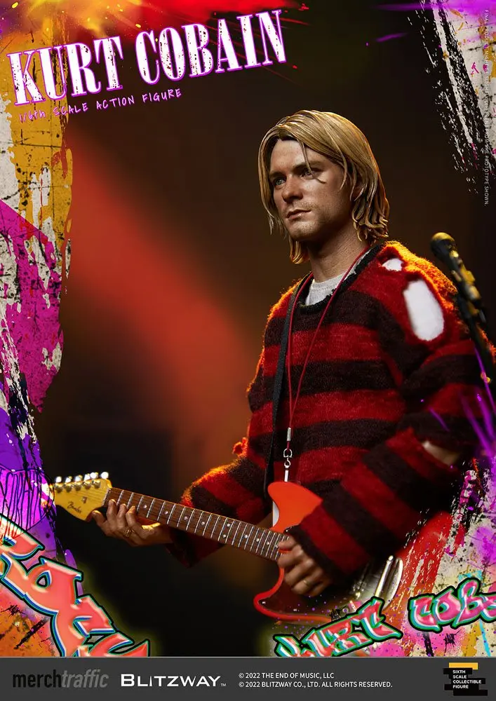 Kurt Cobain Action Figure 1/6 On Stage 32 cm product photo
