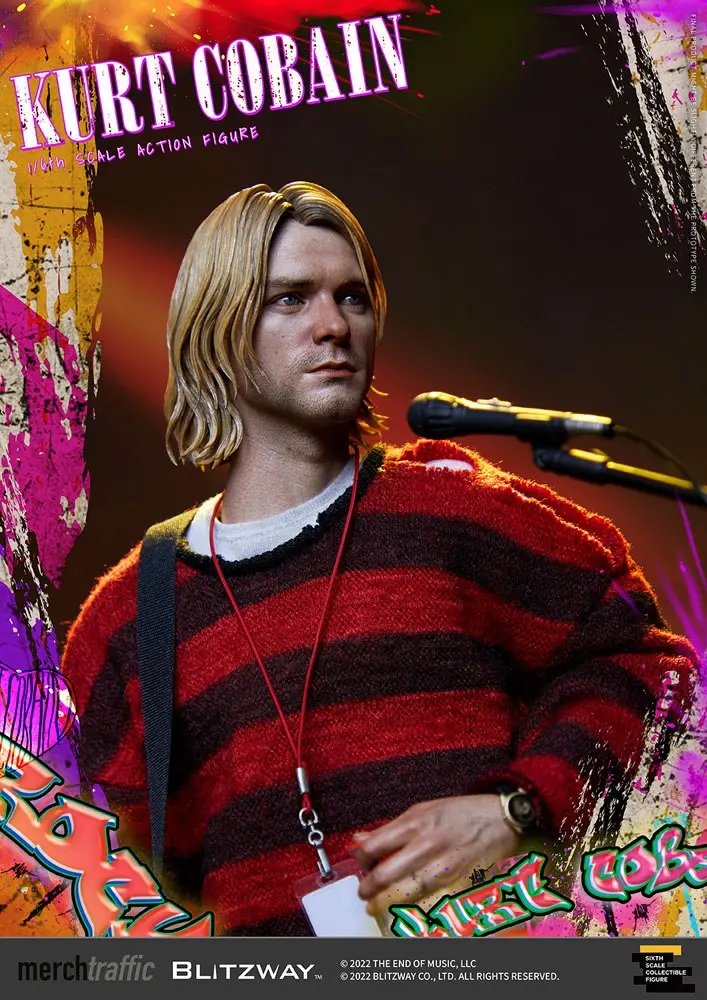 Kurt Cobain Action Figure 1/6 On Stage 32 cm product photo