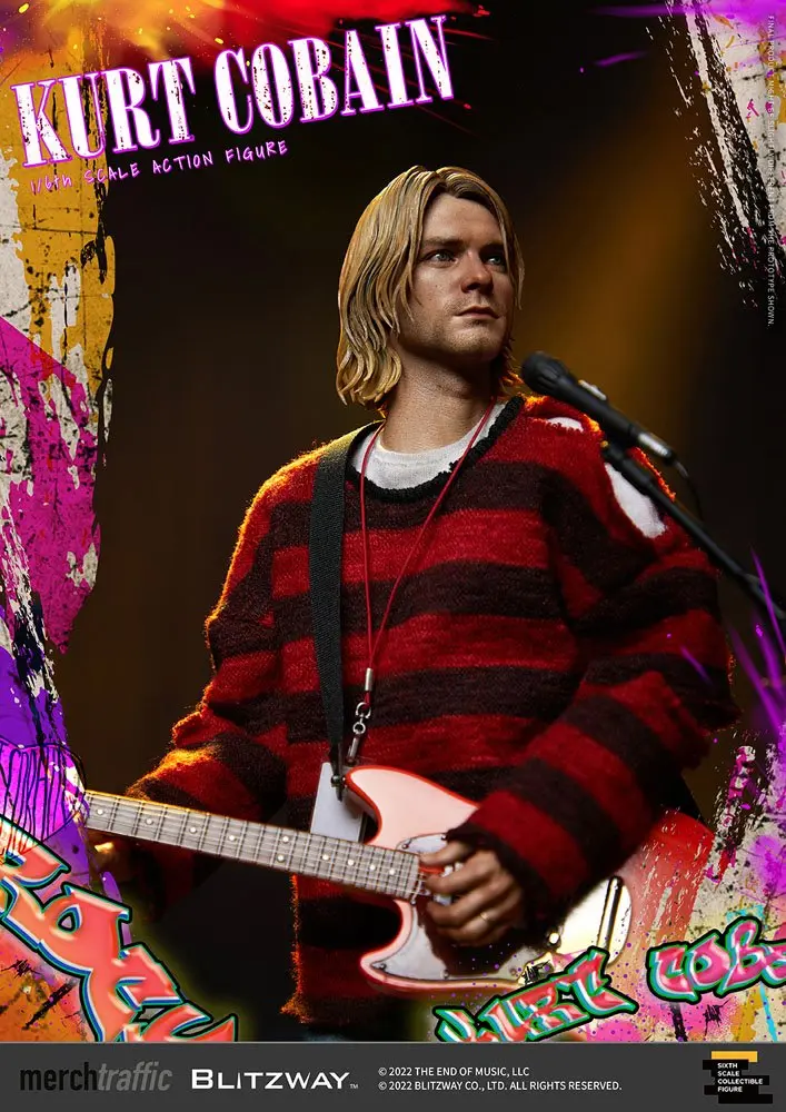 Kurt Cobain Action Figure 1/6 On Stage 32 cm product photo