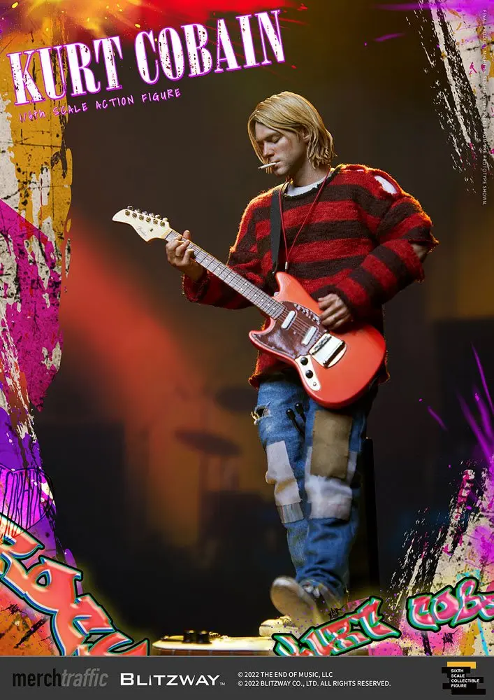 Kurt Cobain Action Figure 1/6 On Stage 32 cm product photo