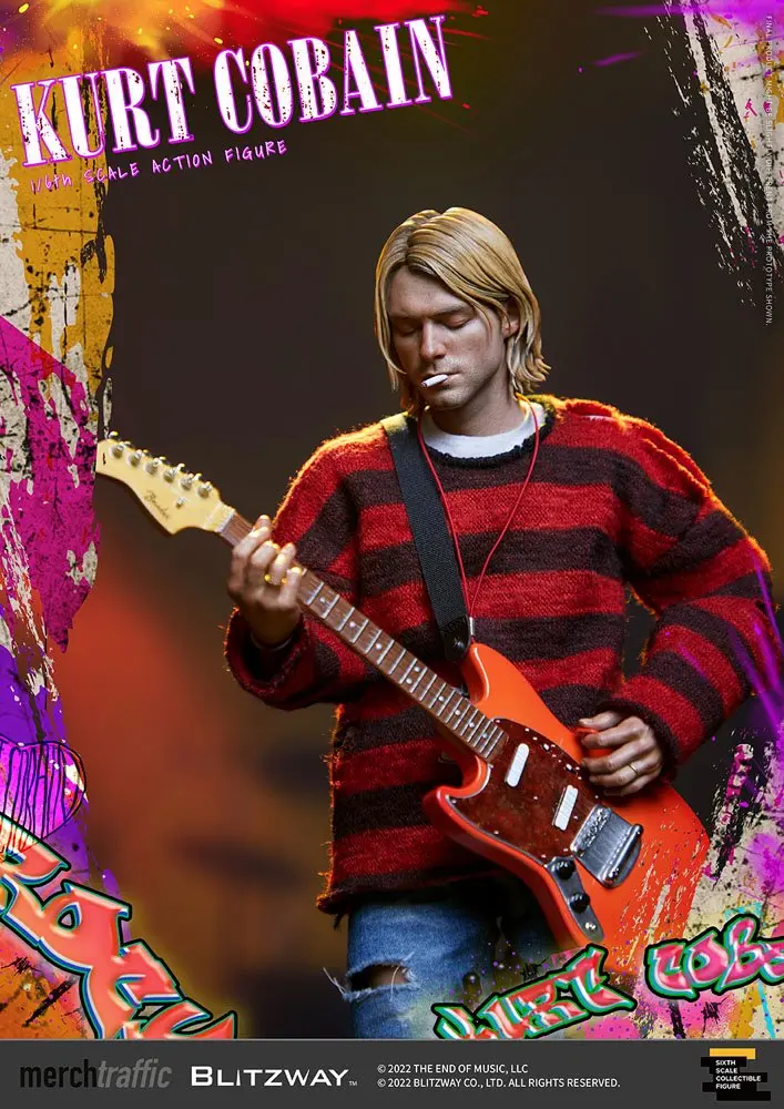 Kurt Cobain Action Figure 1/6 On Stage 32 cm product photo