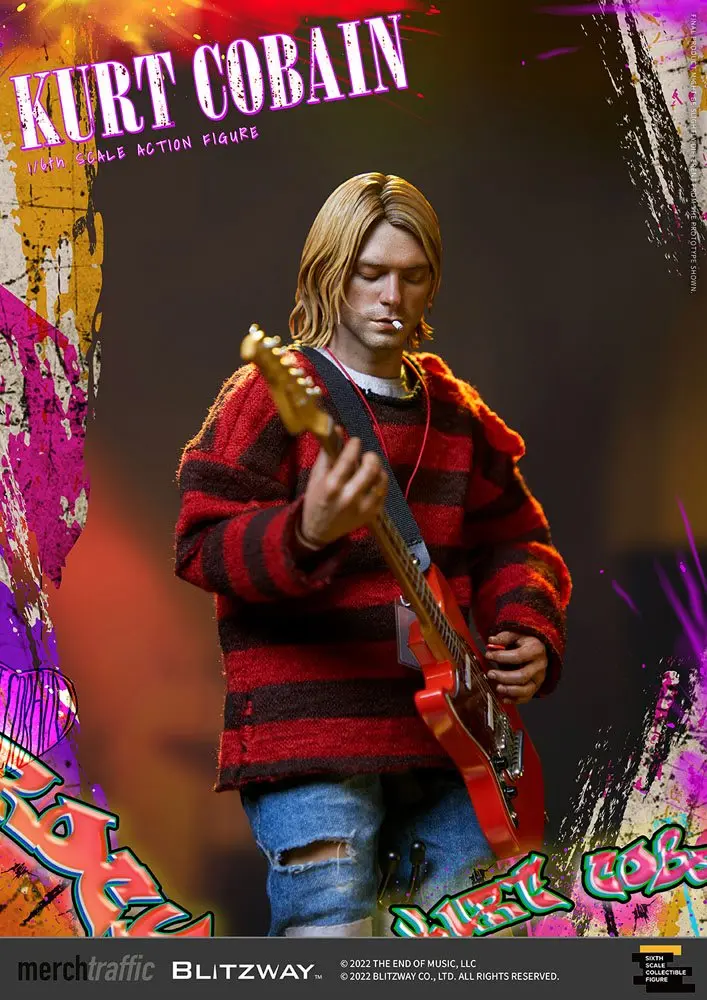 Kurt Cobain Action Figure 1/6 On Stage 32 cm product photo