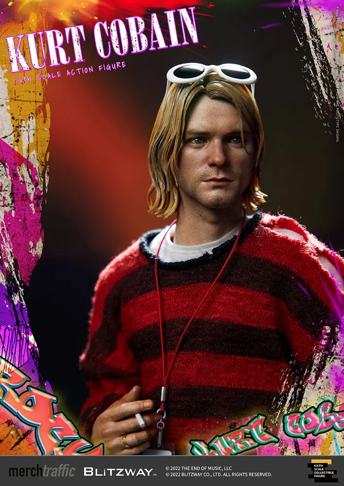 Kurt Cobain Action Figure 1/6 On Stage 32 cm product photo