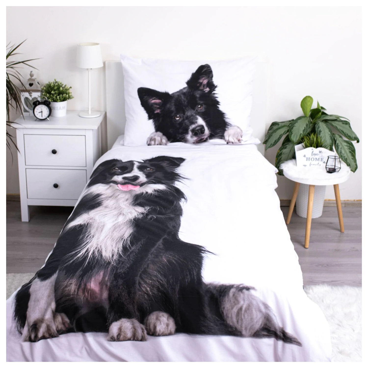 Dog Border Collie Duvet Cover product photo