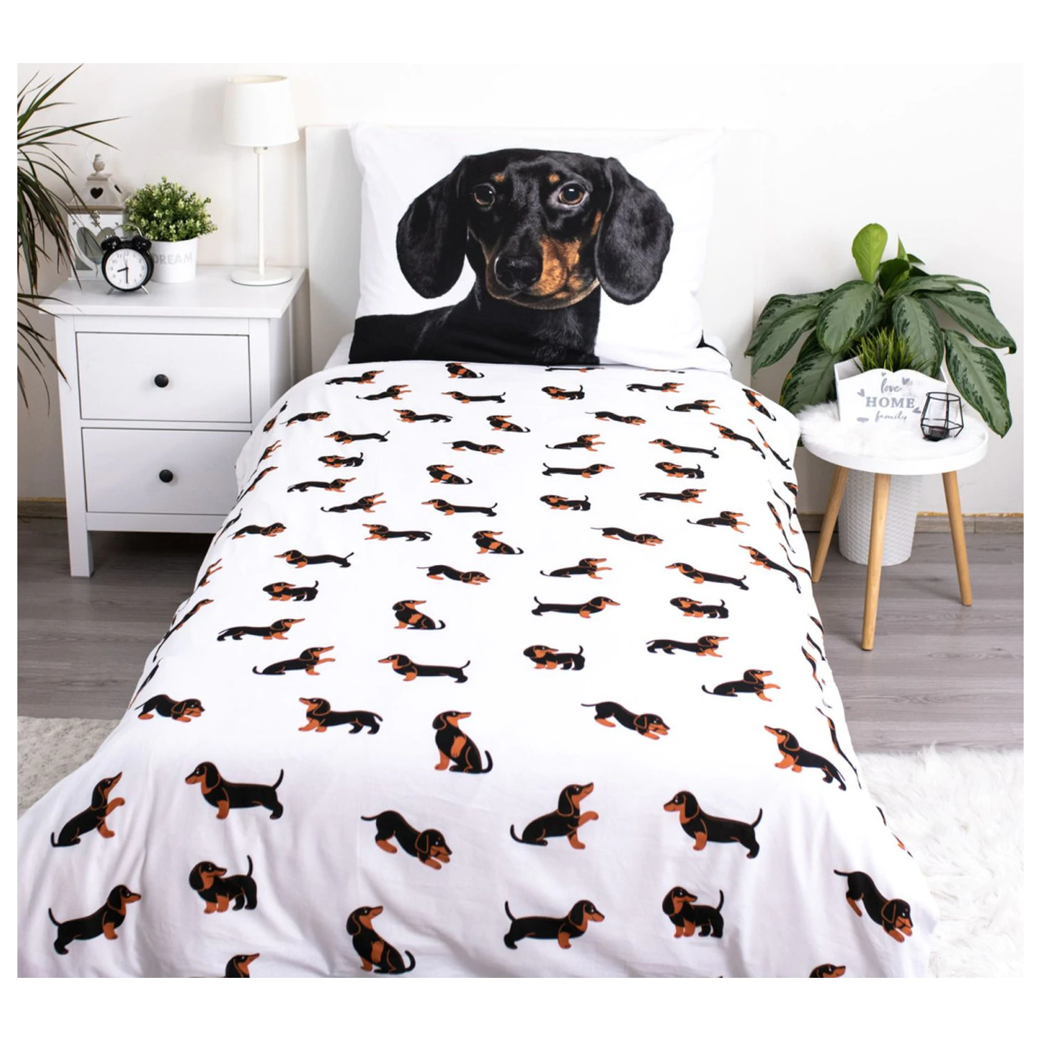 Doggy Dachshund Duvet Cover product photo
