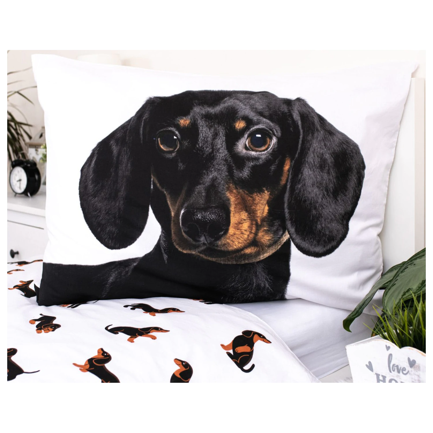 Doggy Dachshund Duvet Cover product photo