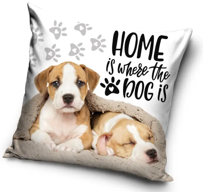 Dog patterned pillowcase product photo