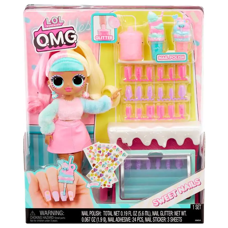 L.O.L. Surprise Candylicious Candy Shop Sweet Nails doll termékfotó