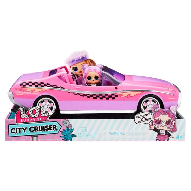 L.O.L. Surprise City Cruiser vehicle + doll termékfotó