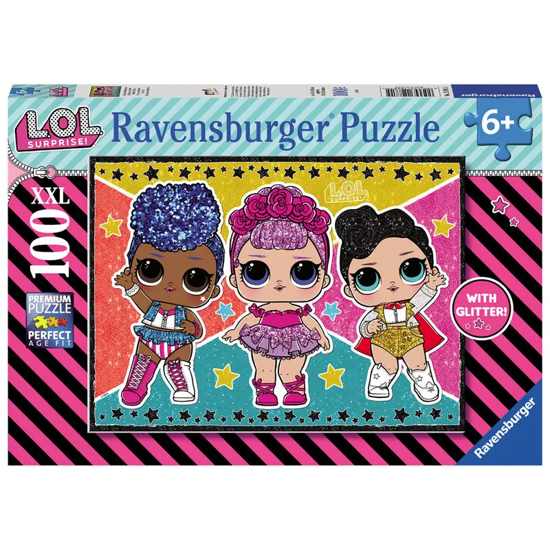 L.O.L Surprise Glitter XXL puzzle 100pcs product photo
