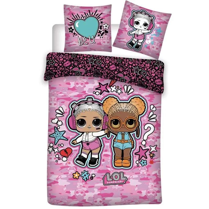 L.O.L Surprise microfibre duvet cover bed 90cm product photo