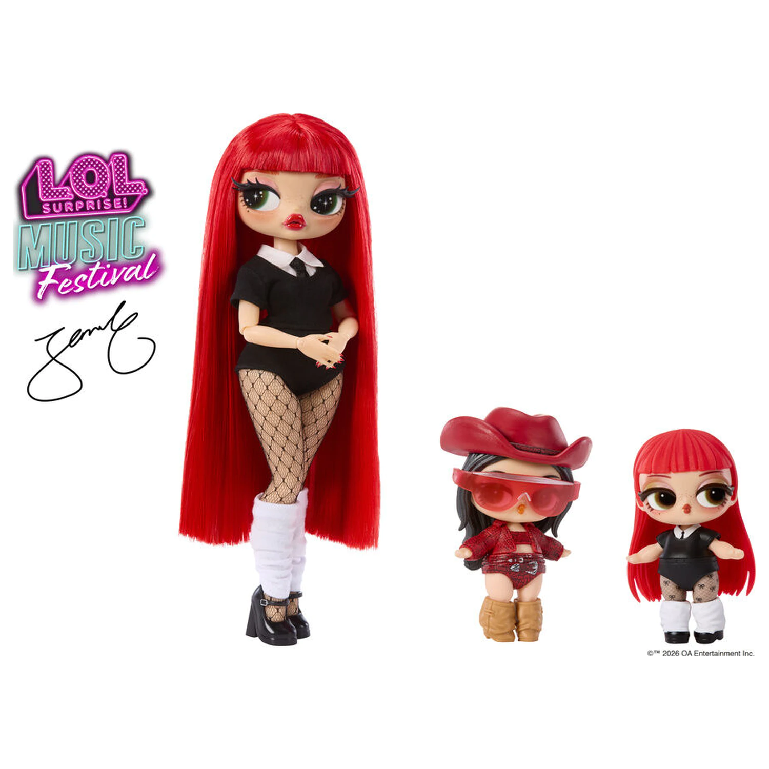 L.O.L Surprise O.M.G. Music Festival Jennie doll product photo