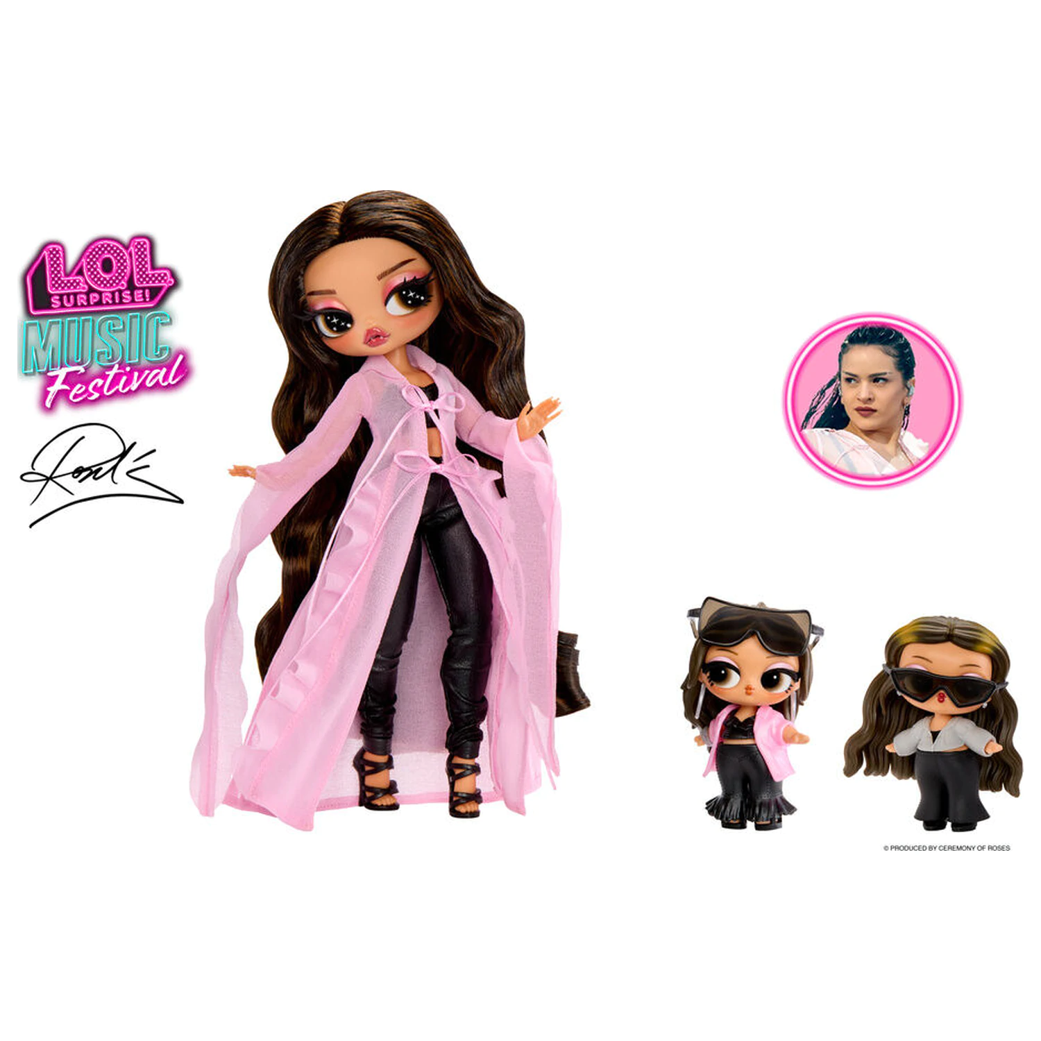 L.O.L Surprise O.M.G. Music Festival Rosalia doll product photo