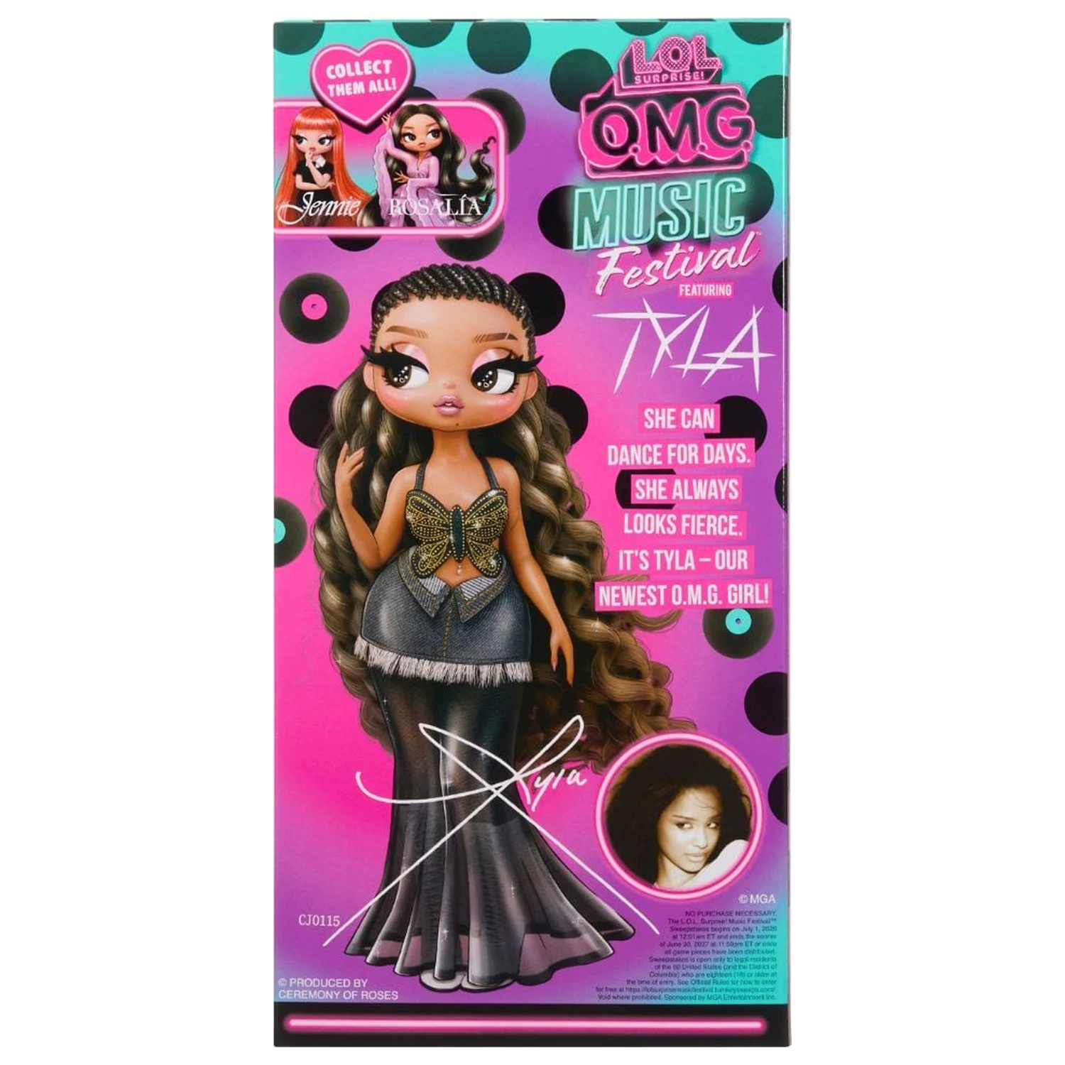 L.O.L Surprise O.M.G. Music Festival Tayla doll product photo