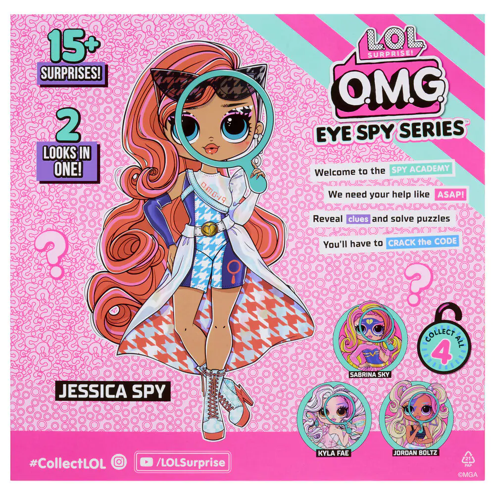 L.O.L. Surprise OMG Eye Spy - Spy doll product photo