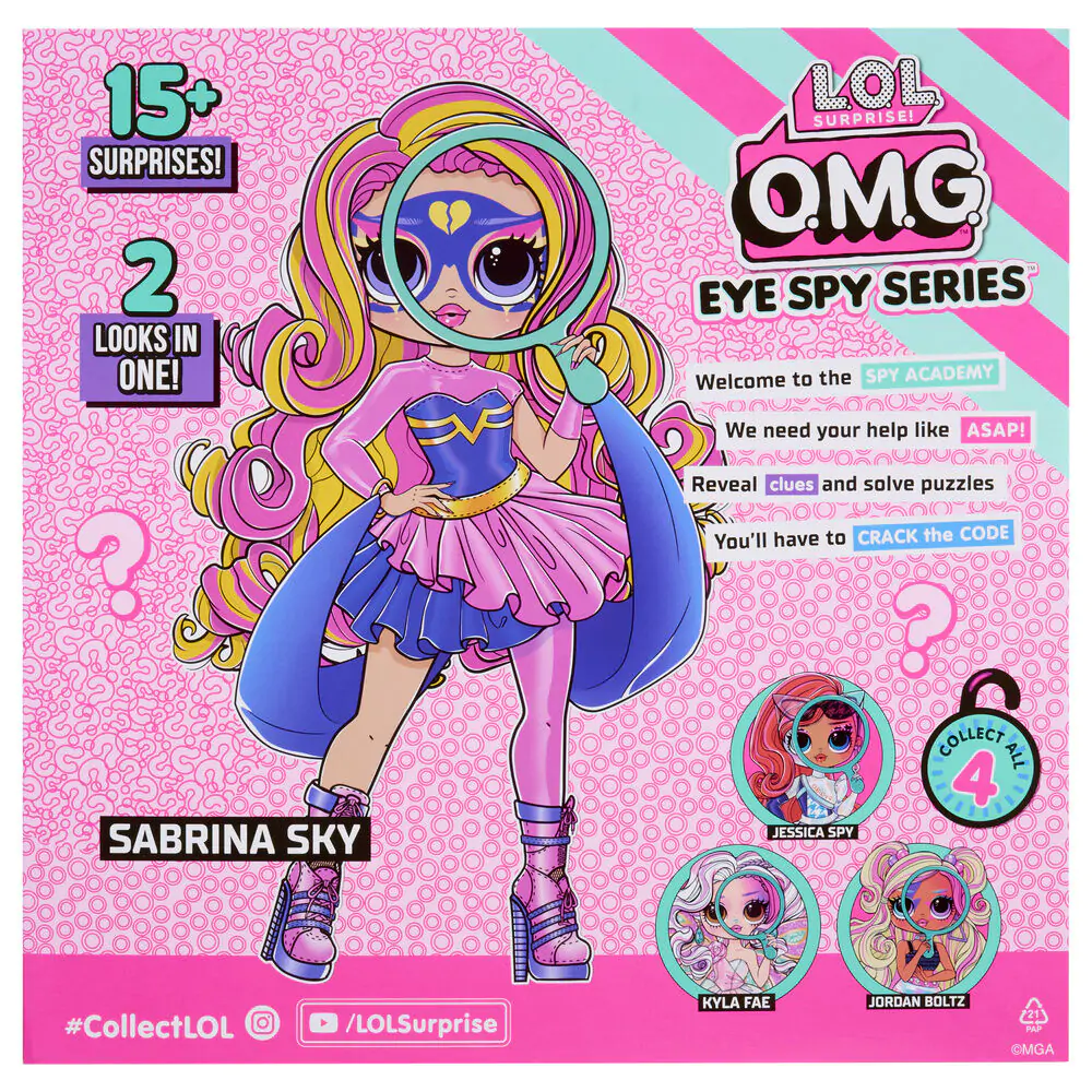 L.O.L. Surprise OMG Eye Spy Superhero doll product photo