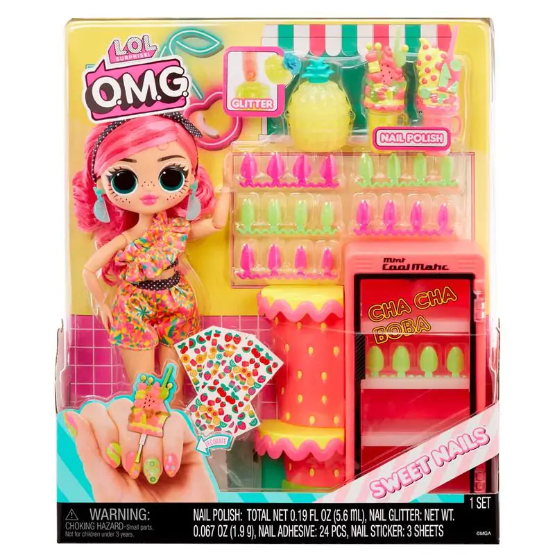 L.O.L. Surprise Pinky Pops Fruit Shop Sweet Nails doll termékfotó