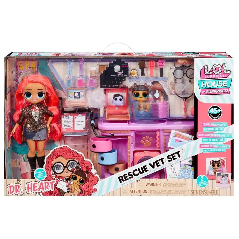 L.O.L. Surprise Veterinary Clinic Dr. Heart doll product photo