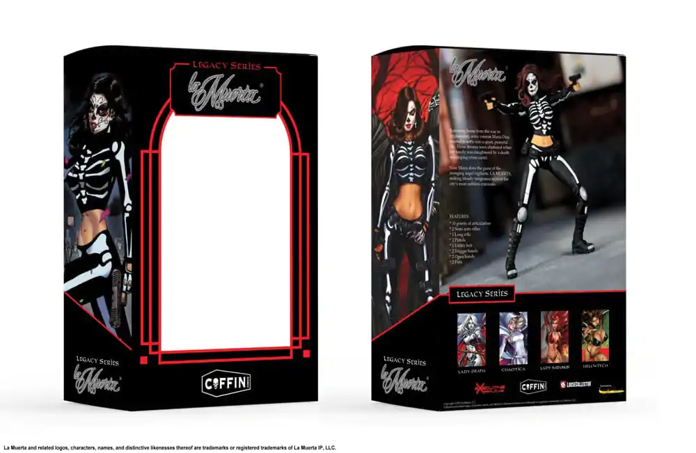 La Muerta Executive Replica Action Figure 1/12 La Muerta 15 cm termékfotó