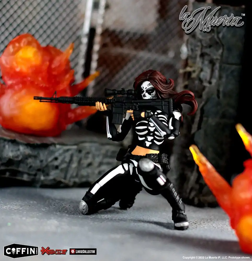 La Muerta Executive Replica Action Figure 1/12 La Muerta 15 cm termékfotó