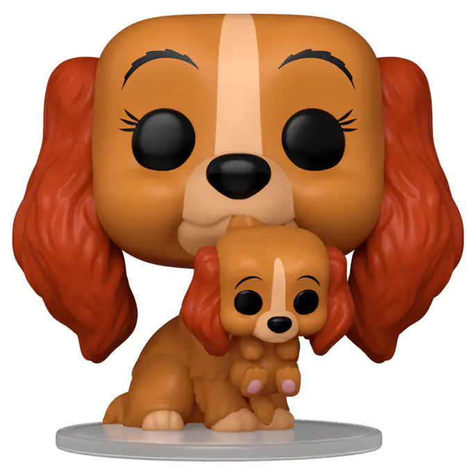 Lady and the Tramp Funko POP! Disney Vinyl Figure Lady w/puppy 9 cm product photo