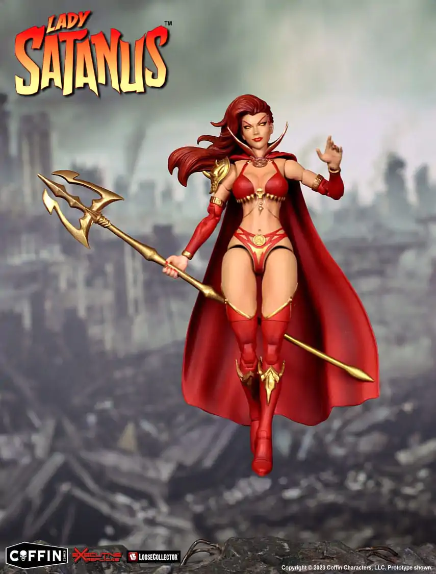 Lady Satanus Executive Replica Action Figure 1/12 Lady Satanus 15 cm product photo