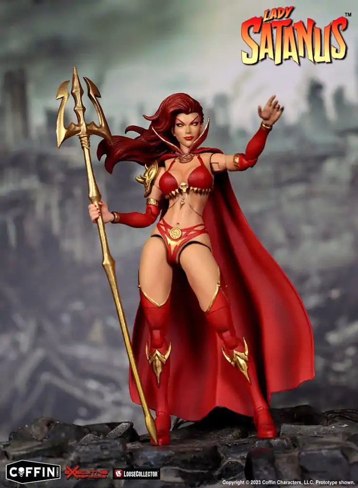 Lady Satanus Executive Replica Action Figure 1/12 Lady Satanus 15 cm product photo
