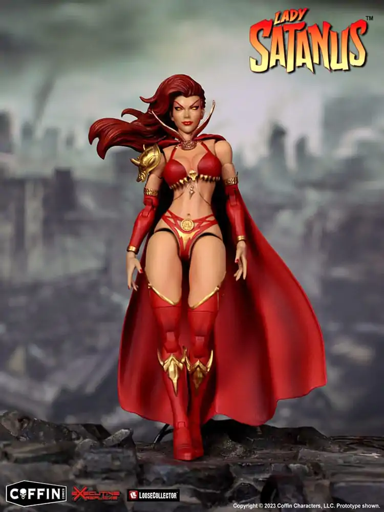 Lady Satanus Executive Replica Action Figure 1/12 Lady Satanus 15 cm product photo
