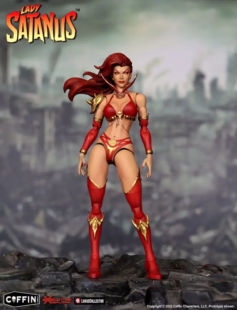 Lady Satanus Executive Replica Action Figure 1/12 Lady Satanus 15 cm product photo