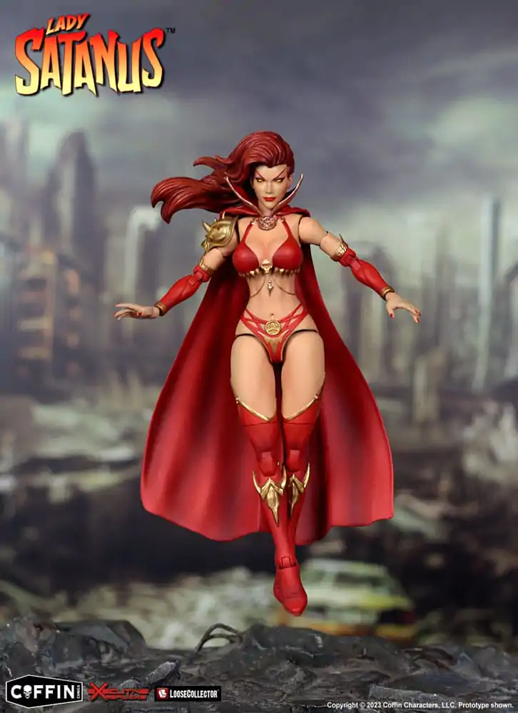 Lady Satanus Executive Replica Action Figure 1/12 Lady Satanus 15 cm product photo