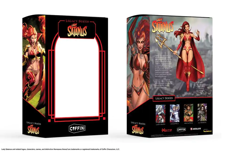 Lady Satanus Executive Replica Action Figure 1/12 Lady Satanus 15 cm product photo