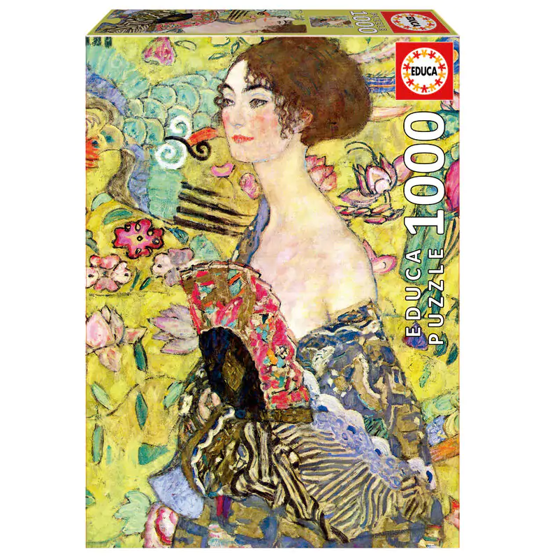 Lady with a Fan, Gustav Klimt puzzle 1000pcs product photo