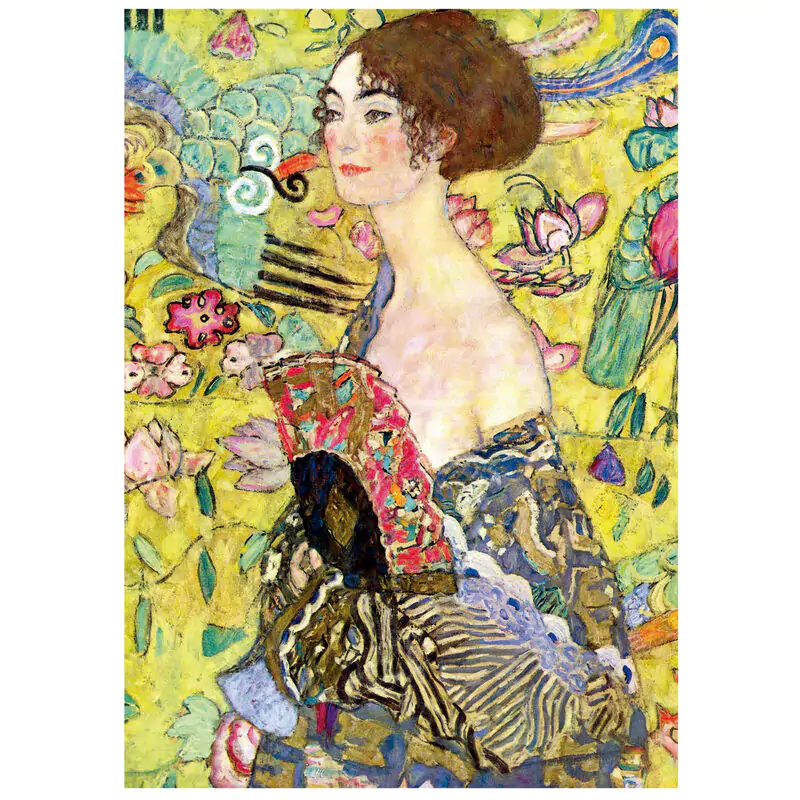 Lady with a Fan, Gustav Klimt puzzle 1000pcs product photo