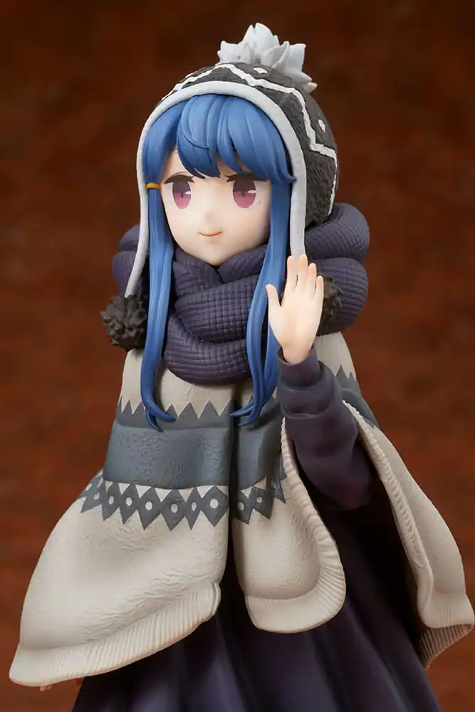 Laid-Back Camp Statue 1/7 Rin Shima Lake Shibire Camping Ver. 22 cm termékfotó