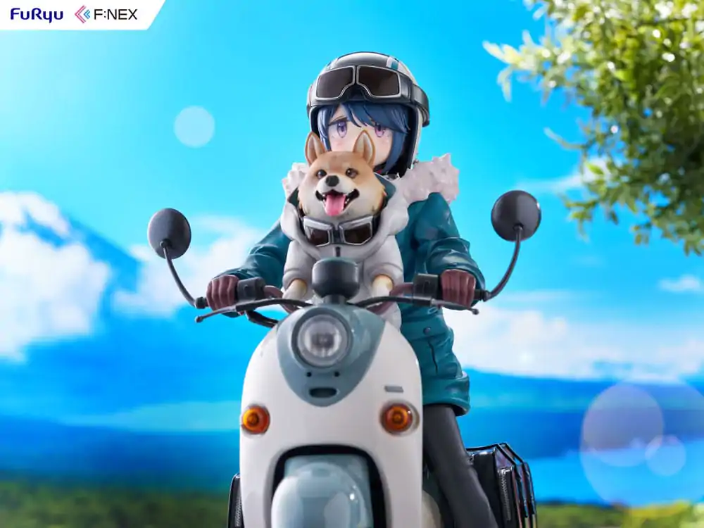 Laid Back Camp F:NEX PVC Statue 1/7 Rin Shima 20 cm termékfotó