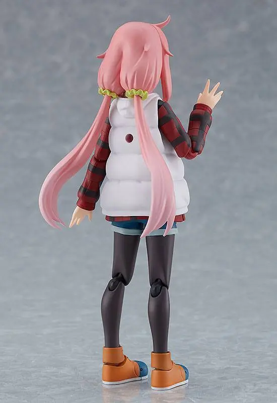 Laid-Back Camp Figma Action Figure Nadeshiko Kagamihara DX Edition 13 cm product photo