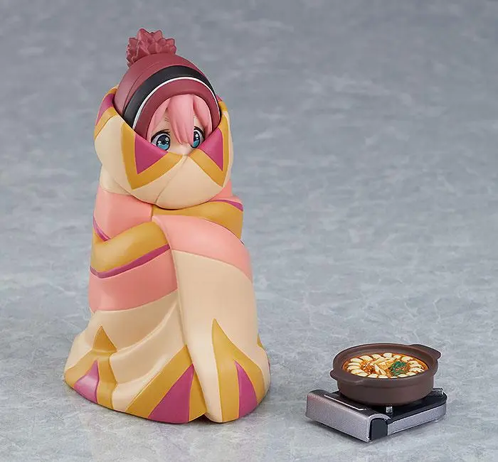 Laid-Back Camp Figma Action Figure Nadeshiko Kagamihara DX Edition 13 cm product photo