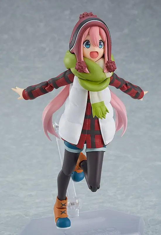 Laid-Back Camp Figma Action Figure Nadeshiko Kagamihara DX Edition 13 cm product photo