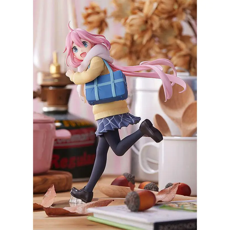 Laid-Back Camp Pop Up Parade PVC Statue Nadeshiko Kagamihara 16 cm product photo
