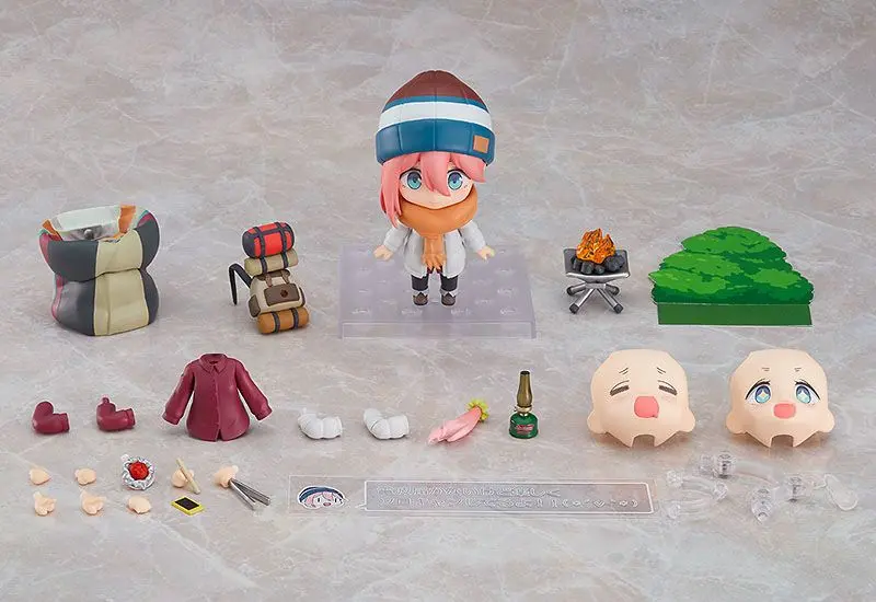 Laid-Back Camp Action Figure Nadeshiko Kagamihara: Solo Camp Ver. DX Edition 10 cm product photo