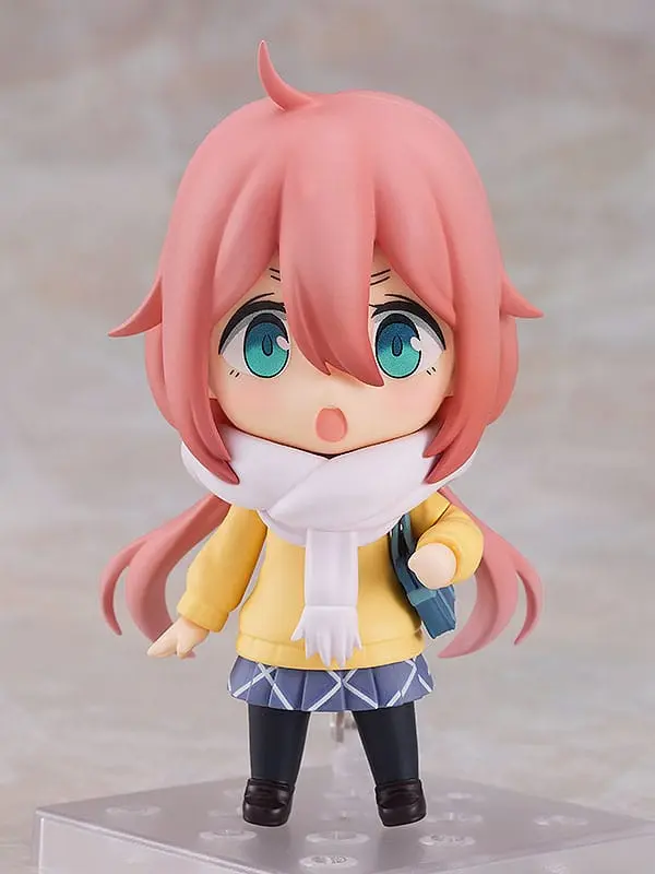 Laid-Back Camp Action Figure Nadeshiko Nadeshiko Kagamihara: School Uniform Ver.  10 cm termékfotó