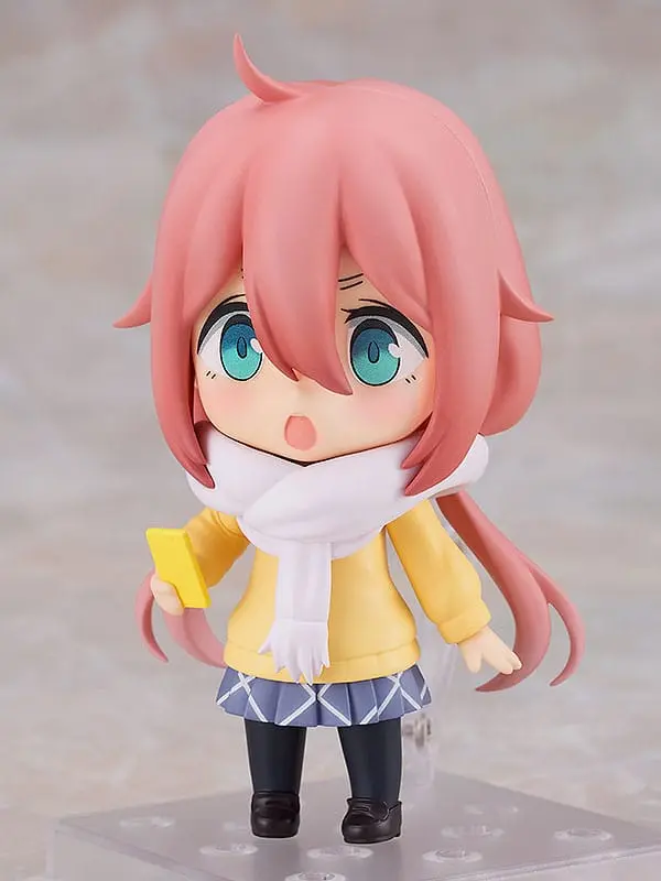 Laid-Back Camp Action Figure Nadeshiko Nadeshiko Kagamihara: School Uniform Ver.  10 cm termékfotó