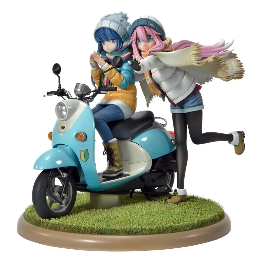 Laid-Back Camp Prisma Wing PVC Statue 1/7 Nadeshiko Kagamihara & Rin Shima 24 cm termékfotó