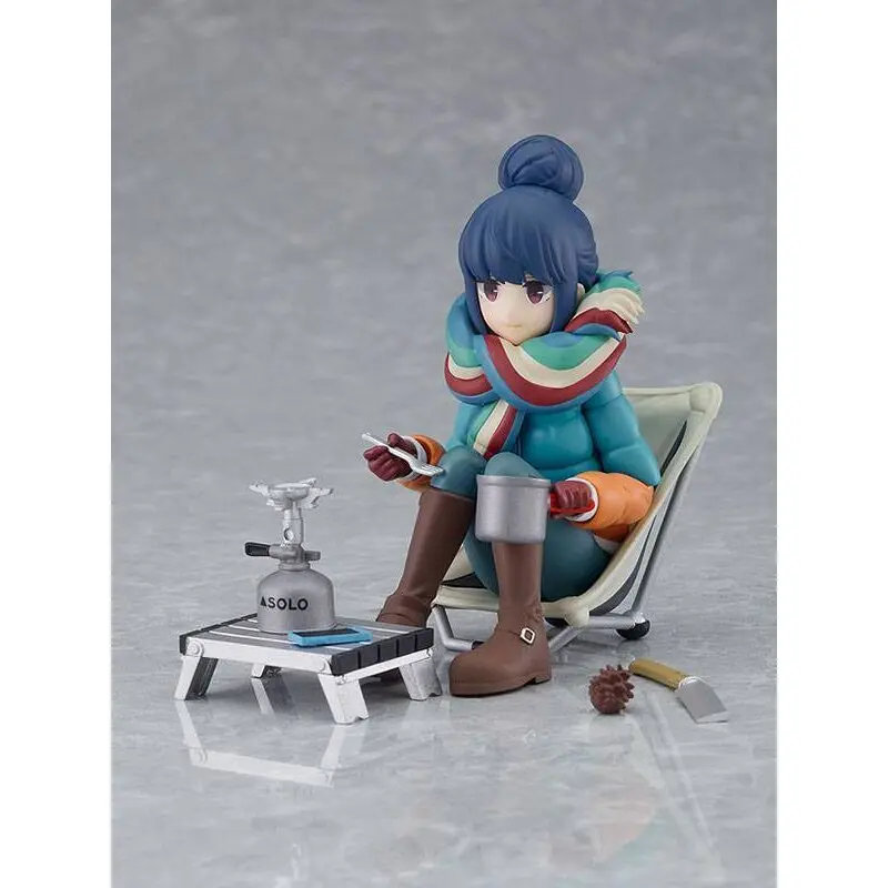 Laid-Back Camp Figma Action Figure Rin Shima DX Edition 13 cm termékfotó