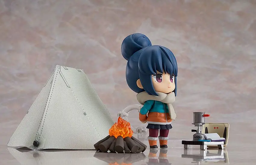 Laid-Back Camp Action Figure Rin Shima DX Ver. 10 cm product photo
