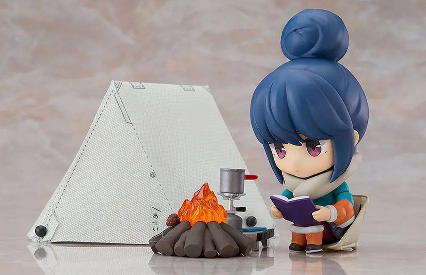 Laid-Back Camp Action Figure Rin Shima DX Ver. 10 cm product photo