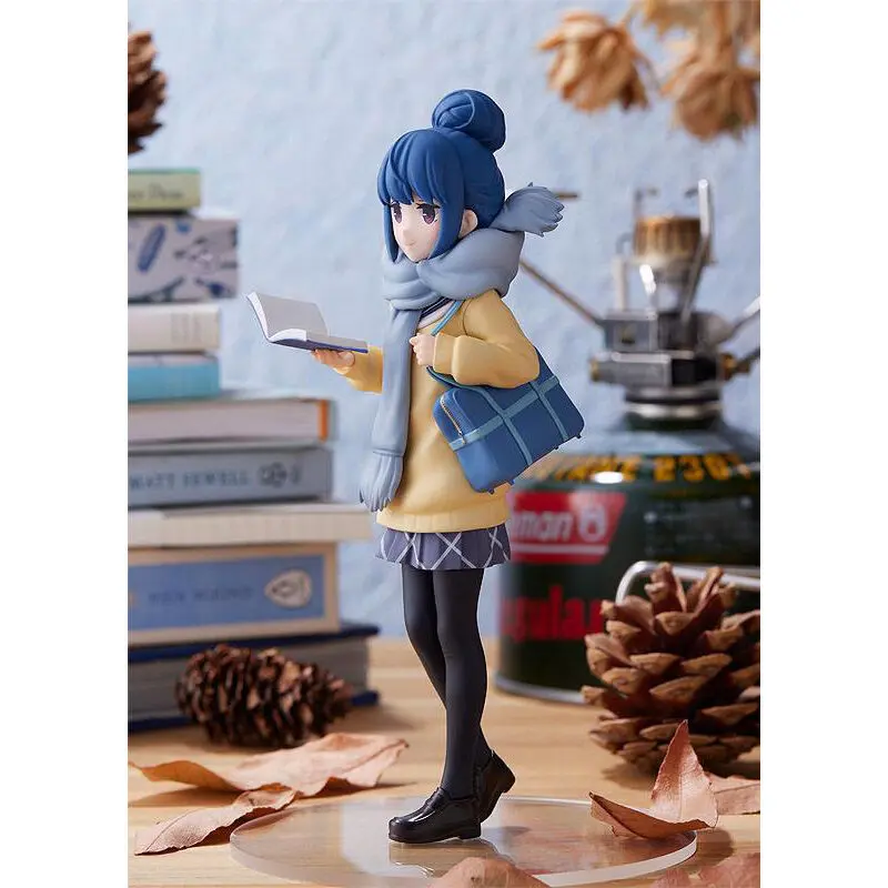 Laid-Back Camp Pop Up Parade PVC Statue Rin Shima 16 cm product photo