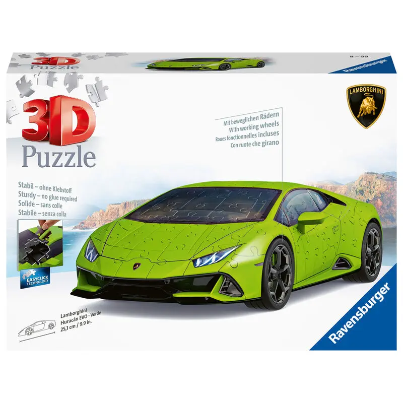 Lamborghini Huracan EVO 3D puzzle 108pcs product photo
