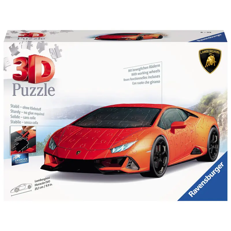 Lamborghini Huracan EVO 3D puzzle 108pcs product photo
